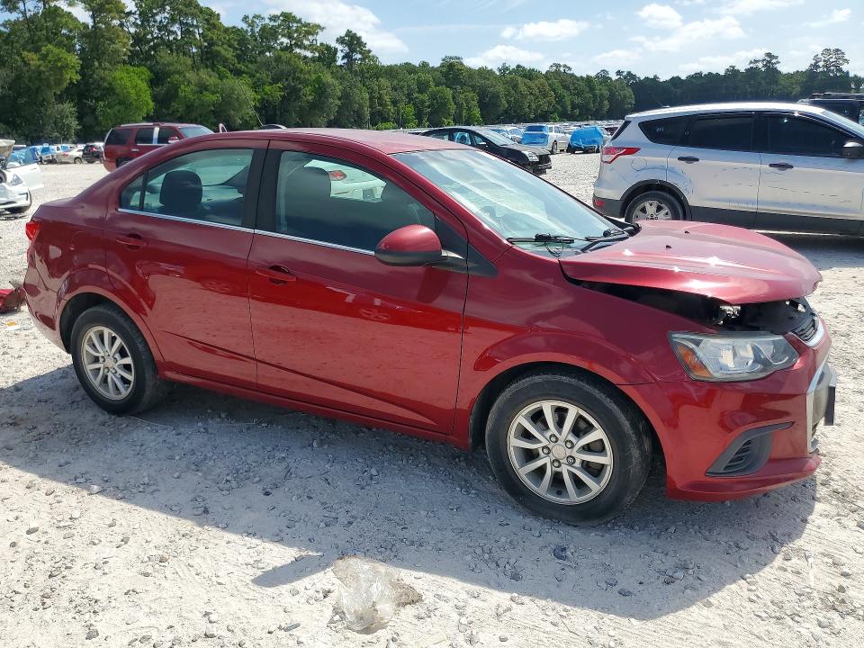 Продаж на аукціоні авто 2018 Chevrolet Sonic, vin: 1G1JD5SH2J4119079, номер лоту: 63124886