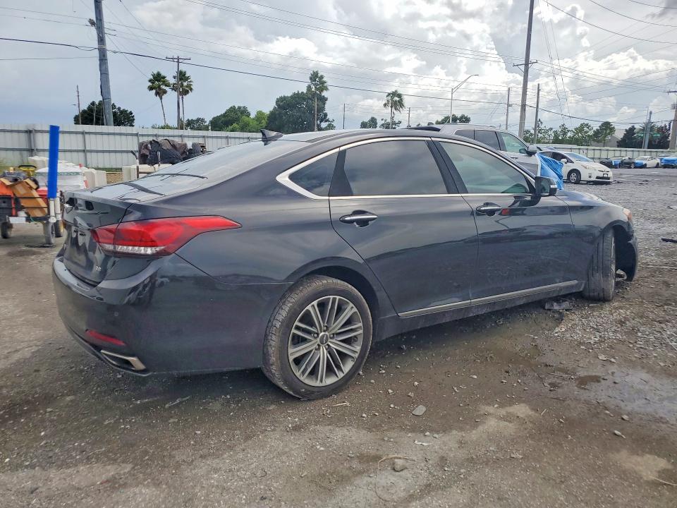 2018 Genesis G80 მანქანა იყიდება აუქციონზე, vin: KMHGN4JE0JU248644, აუქციონის ნომერი: 61583866