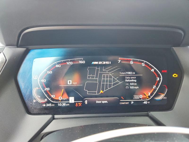 Продажа на аукционе авто 2023 Bmw M235xi, vin: WBA13AL08P7L82077, номер лота: 59996886