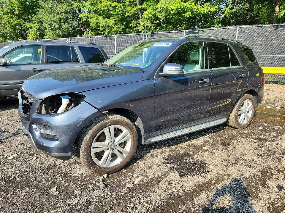 Auction sale of the 2015 Mercedes-benz Ml, vin: 4JGDA5HB7FA487603, lot number: 62852046