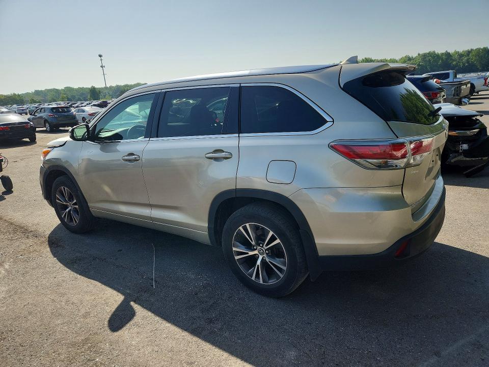 Продажа на аукционе авто 2016 Toyota Highlander, vin: 5TDJKRFH7GS506688, номер лота: 59655696