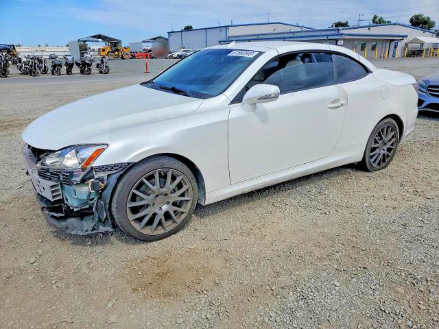 61860846 :رقم المزاد ، JTHFF2C26A2509385 vin ، 2010 Lexus Is 250c مزاد بيع