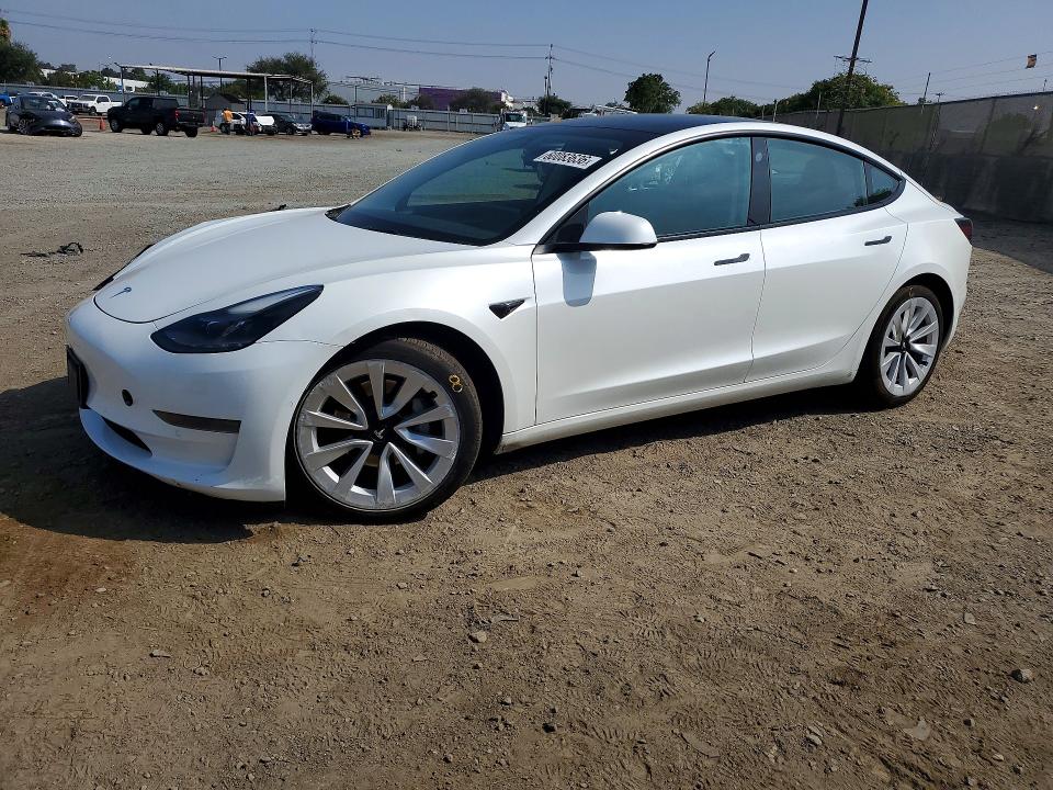Продаж на аукціоні авто 2022 Tesla Model 3, vin: 5YJ3E1EA3NF145340, номер лоту: 60083636