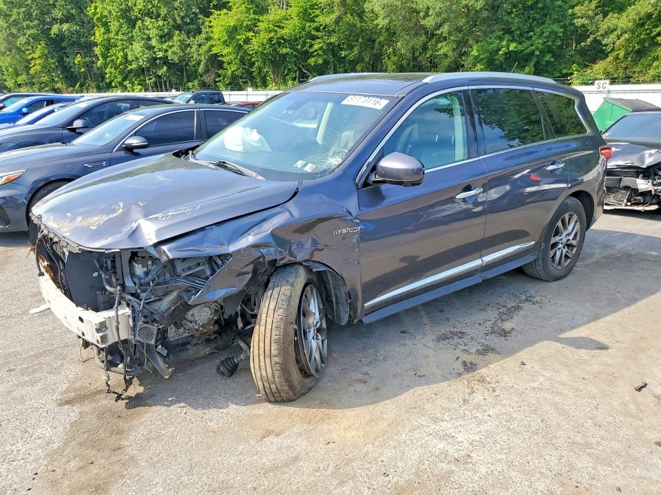 2014 Infiniti Qx60 მანქანა იყიდება აუქციონზე, vin: 5N1CL0MM2EC531347, აუქციონის ნომერი: 61173116