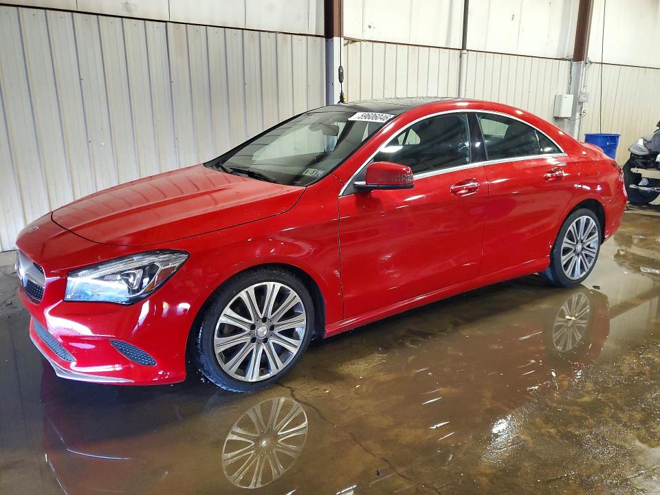 2018 Mercedes-benz Cla მანქანა იყიდება აუქციონზე, vin: WDDSJ4GB6JN517625, აუქციონის ნომერი: 59606046