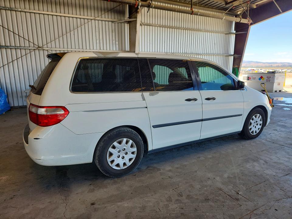 60466256 :رقم المزاد ، 5FNRL38227B022003 vin ، 2007 Honda Odyssey مزاد بيع