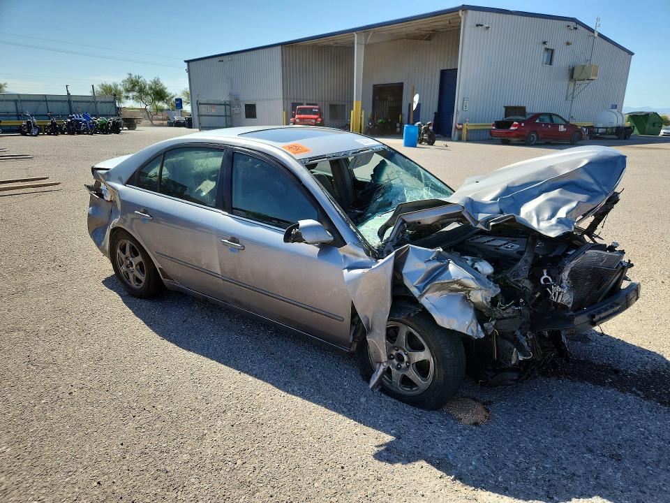 2006 Hyundai Sonata მანქანა იყიდება აუქციონზე, vin: 5NPEU46F66H151529, აუქციონის ნომერი: 62099136