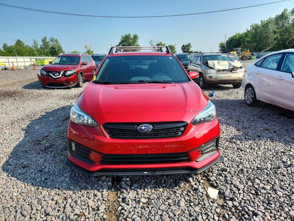61793176 :رقم المزاد ، 4S3GTAJ62N1702854 vin ، 2022 Subaru Impreza مزاد بيع
