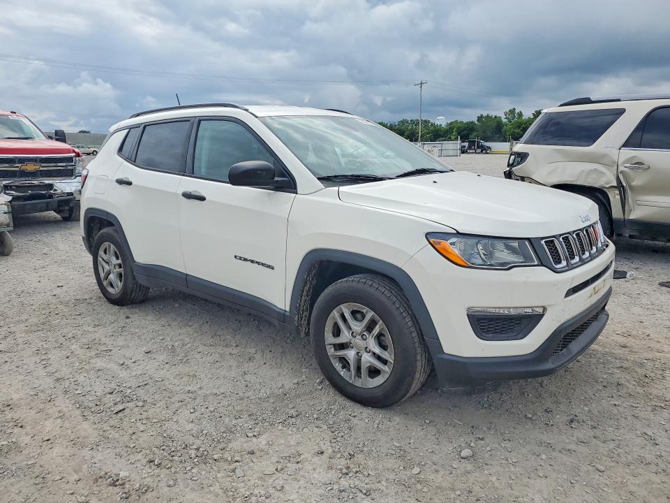 Продажа на аукционе авто 2018 Jeep Compass, vin: 3C4NJCAB8JT226649, номер лота: 60575756