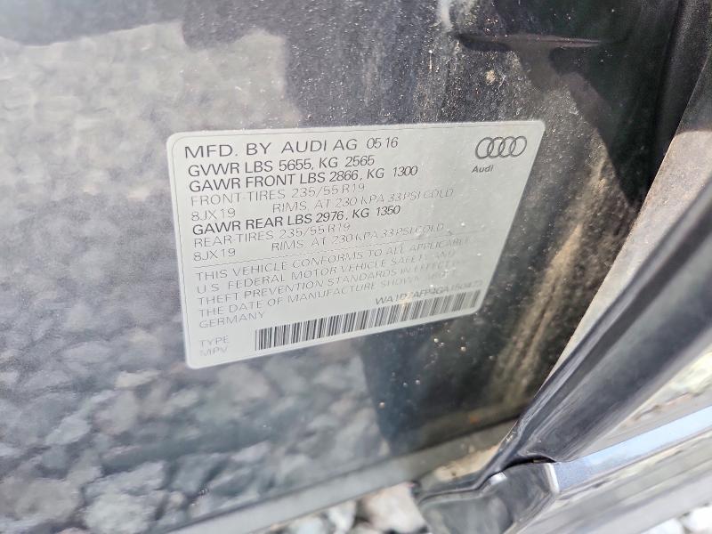 Продаж на аукціоні авто 2016 Audi Q5, vin: WA1D7AFP4GA150473, номер лоту: 79133225