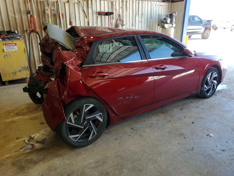2024 Hyundai Elantra მანქანა იყიდება აუქციონზე, vin: KMHLS4DG5RU770993, აუქციონის ნომერი: 61978856