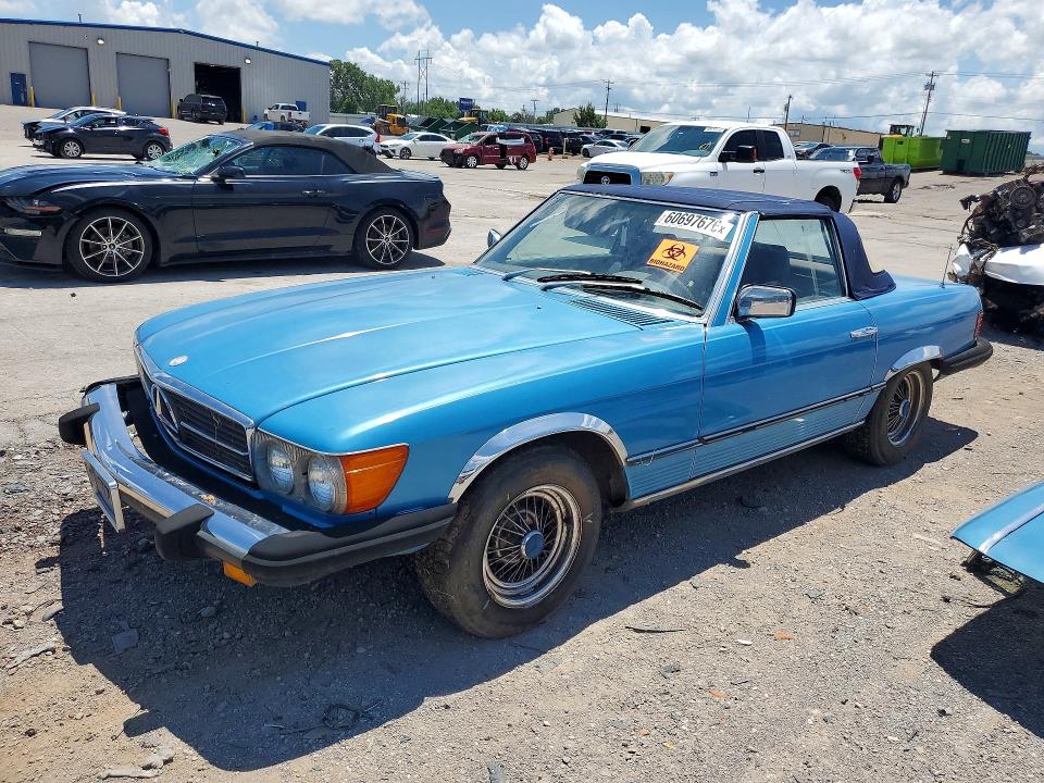 60697676 :رقم المزاد ، 10704412059805 vin ، 1980 Mercedes-benz 450sl مزاد بيع
