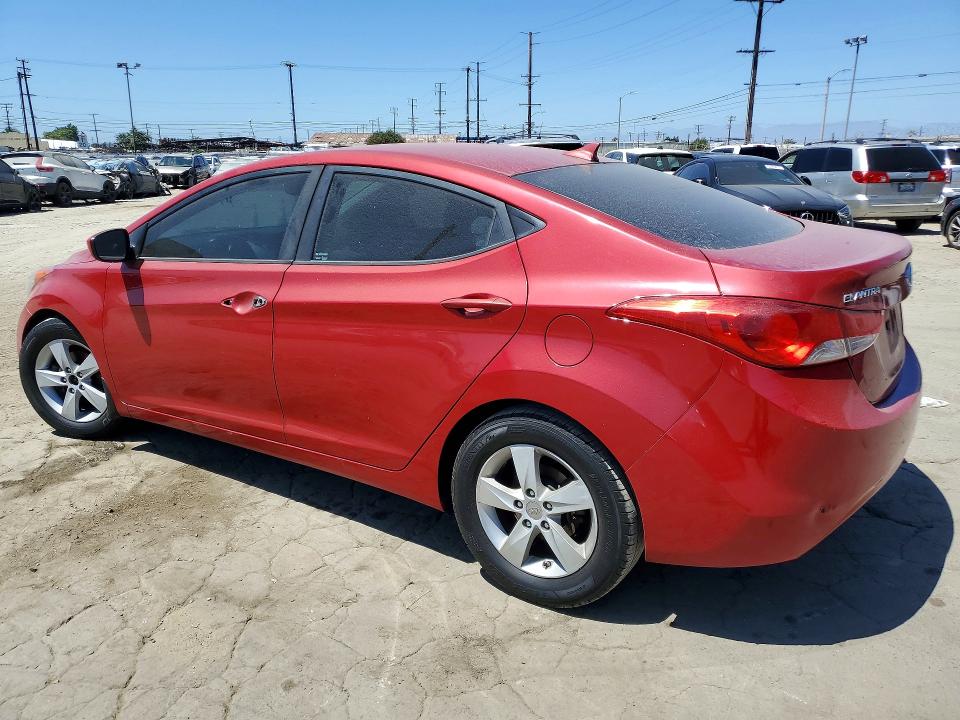 2013 Hyundai Elantra Gl მანქანა იყიდება აუქციონზე, vin: KMHDH4AE2DU947692, აუქციონის ნომერი: 85455195