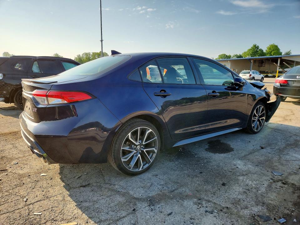 2020 Toyota Corolla მანქანა იყიდება აუქციონზე, vin: JTDP4RCEXLJ007258, აუქციონის ნომერი: 58939896