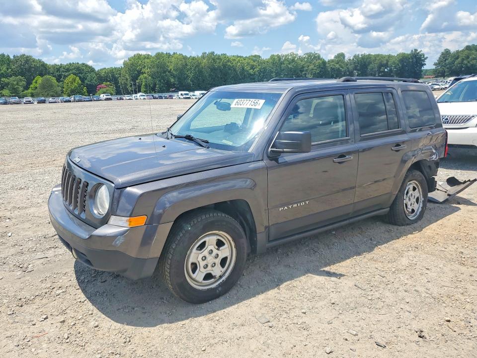 60377156 :رقم المزاد ، 1C4NJPBAXGD765785 vin ، 2016 Jeep Patriot مزاد بيع
