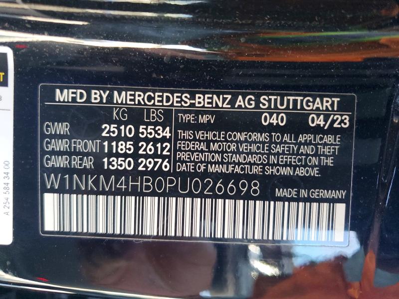 Продажа на аукционе авто 2023 Mercedes-benz Glc, vin: W1NKM4HB0PU026698, номер лота: 61790156