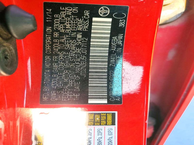 Aukcja sprzedaży 2015 Toyota Prius V, vin: JTDZN3EU5FJ017112, numer aukcji: 61155086