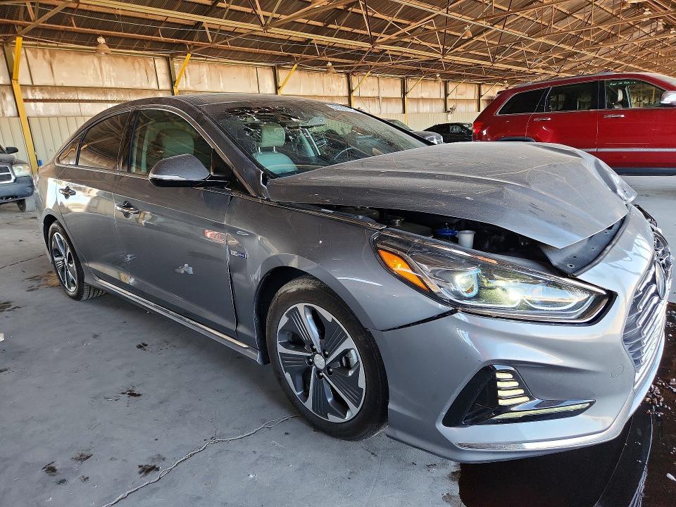 59655116 :رقم المزاد ، KMHE34L30KA085148 vin ، 2019 Hyundai Sonata Hybrid مزاد بيع