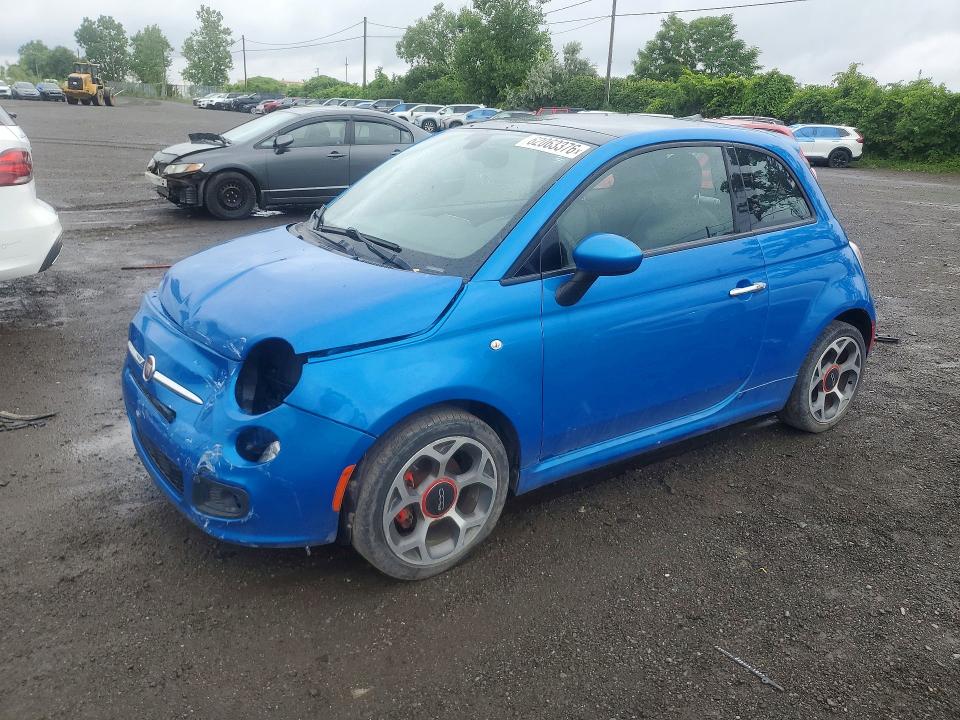 Aukcja sprzedaży 2016 Fiat 500, vin: 3C3CFFBR2GT205363, numer aukcji: 62063376