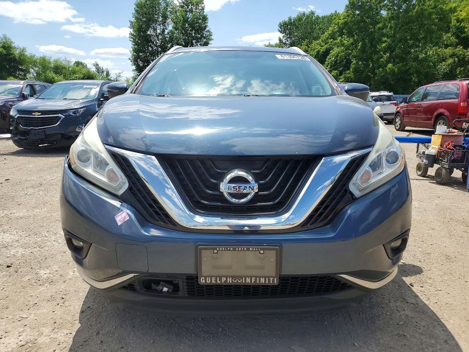 2016 Nissan Murano მანქანა იყიდება აუქციონზე, vin: 5N1AZ2MH3GN140106, აუქციონის ნომერი: 61306736