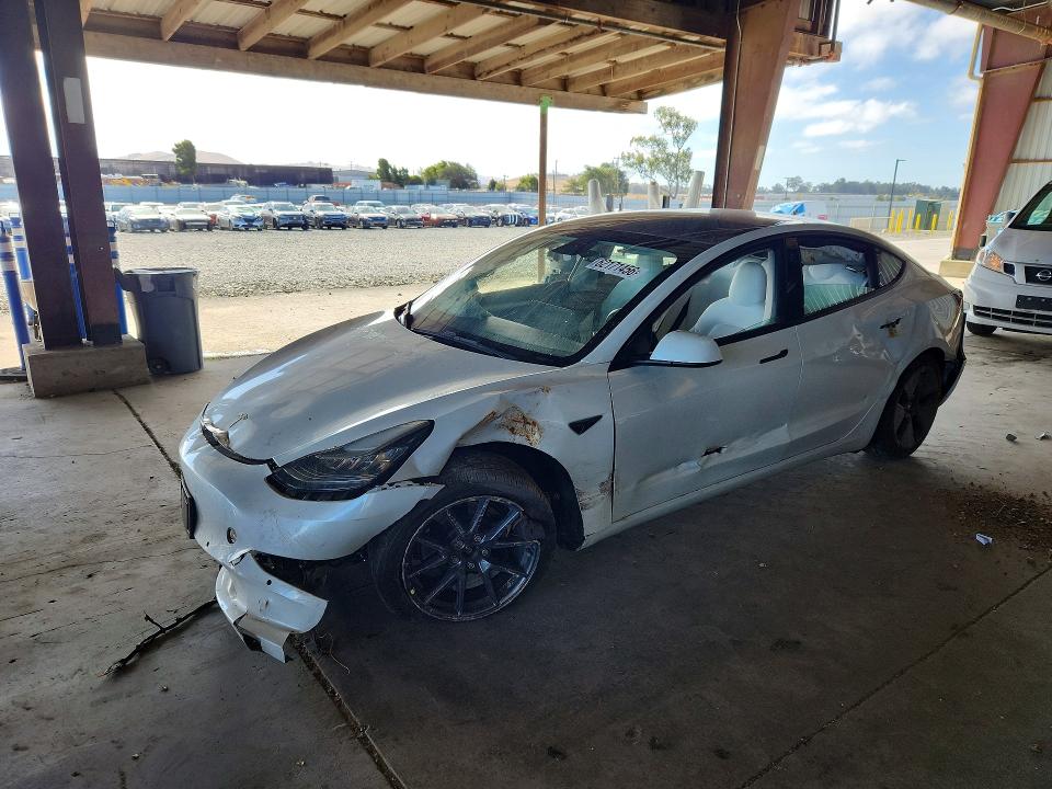 Aukcja sprzedaży 2022 Tesla Model 3, vin: 5YJ3E1EB0NF260339, numer aukcji: 62171456