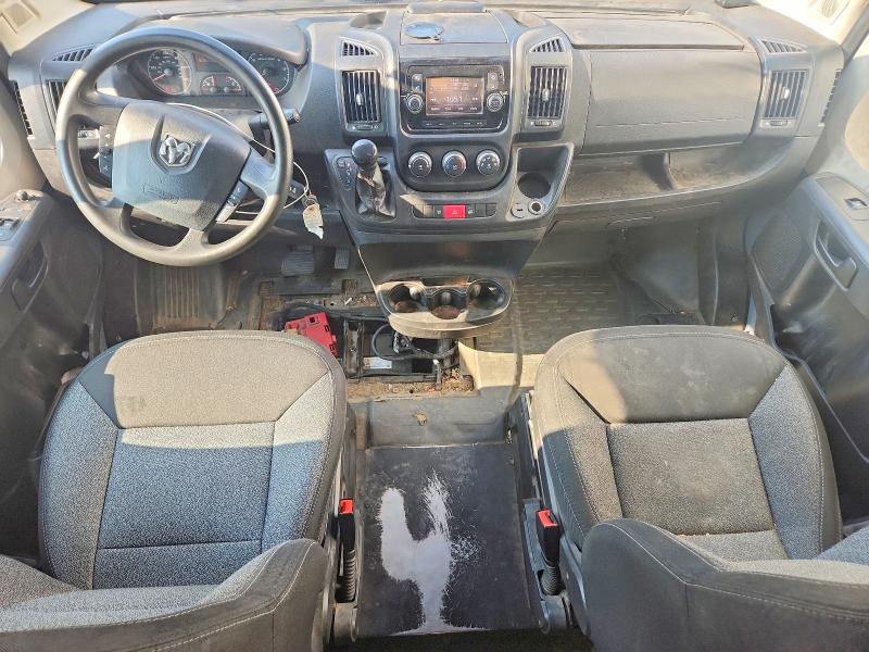 61289976 :رقم المزاد ، 3C6URVJG0LE140956 vin ، 2020 Ram Promaster 3500 مزاد بيع