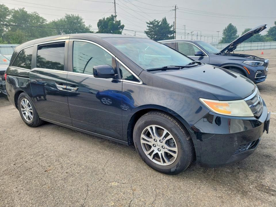 Продажа на аукционе авто 2011 Honda Odyssey, vin: 5FNRL5H60BB080876, номер лота: 61626096