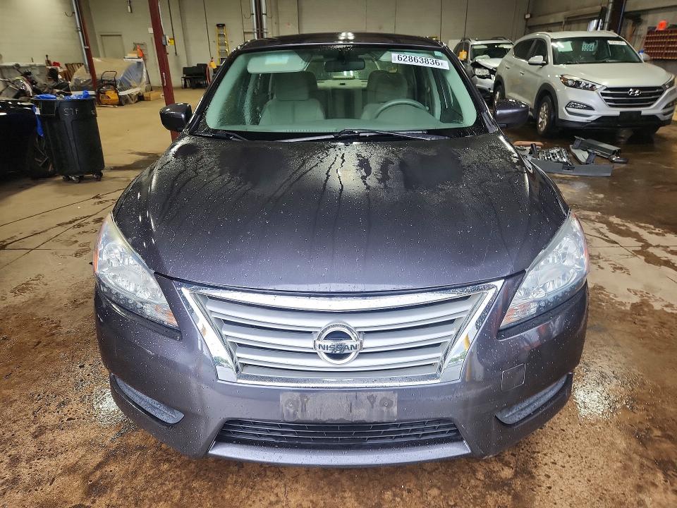 62863836 :رقم المزاد ، 3N1AB7AP4EL627655 vin ، 2014 Nissan Sentra مزاد بيع