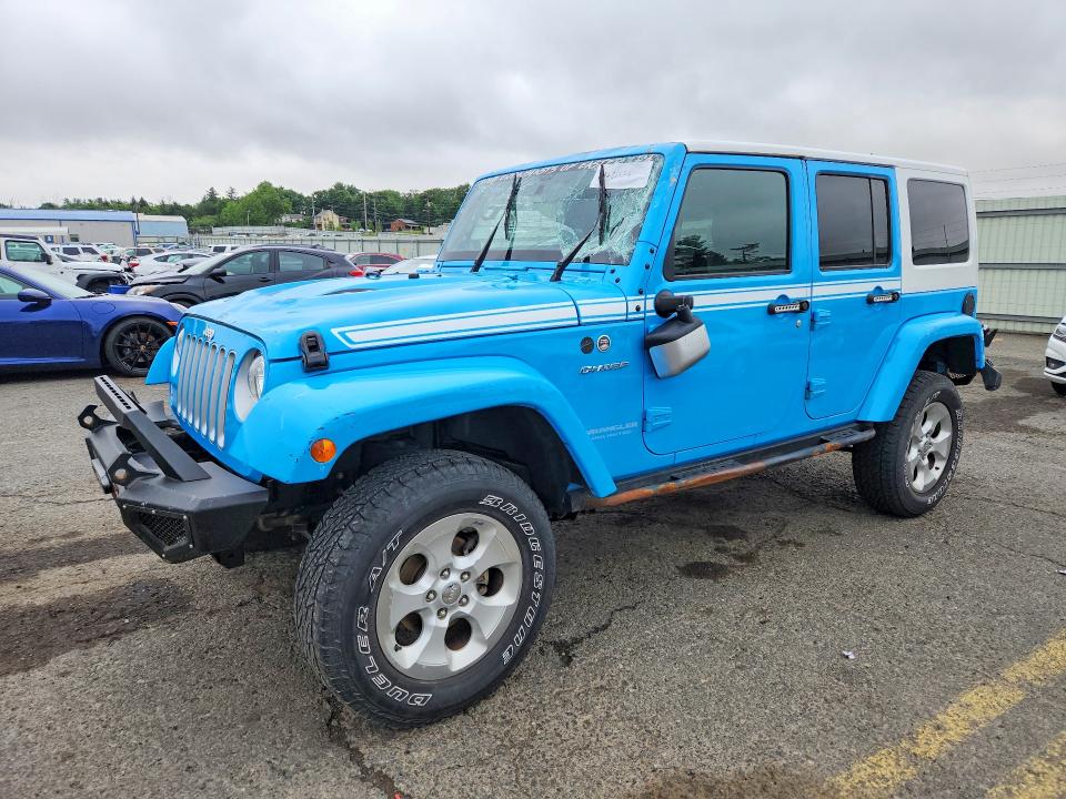 59286826 :رقم المزاد ، 1C4BJWEG0HL686355 vin ، 2017 Jeep Wrangler Unlimited مزاد بيع