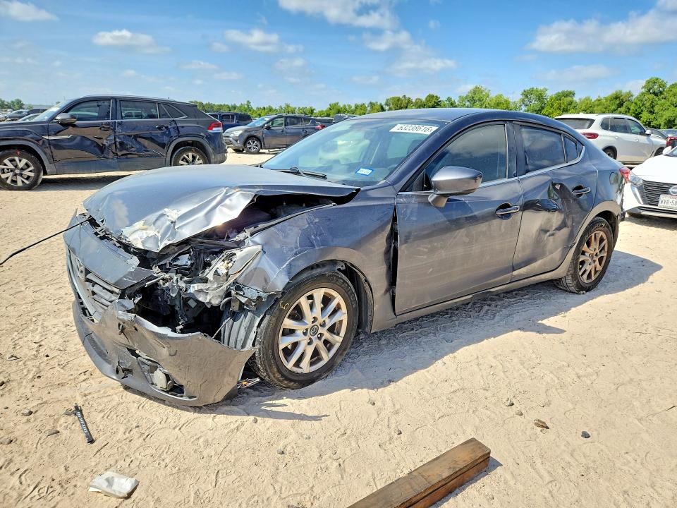 2015 Mazda 3 მანქანა იყიდება აუქციონზე, vin: 3MZBM1V77FM236561, აუქციონის ნომერი: 63238616