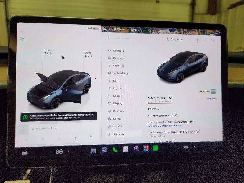 2024 Tesla Model Y მანქანა იყიდება აუქციონზე, vin: 7SAYGDEF2RA326237, აუქციონის ნომერი: 62248116