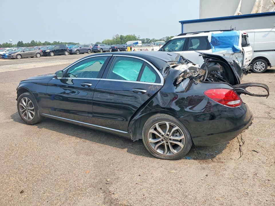 61231986 :رقم المزاد ، 55SWF4KBXJU250362 vin ، 2018 Mercedes-benz C مزاد بيع