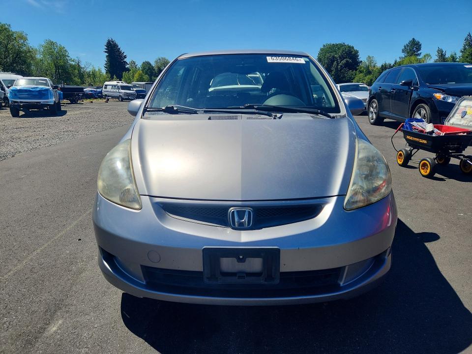 63506846 :رقم المزاد ، JHMGD38497S058018 vin ، 2007 Honda Fit مزاد بيع