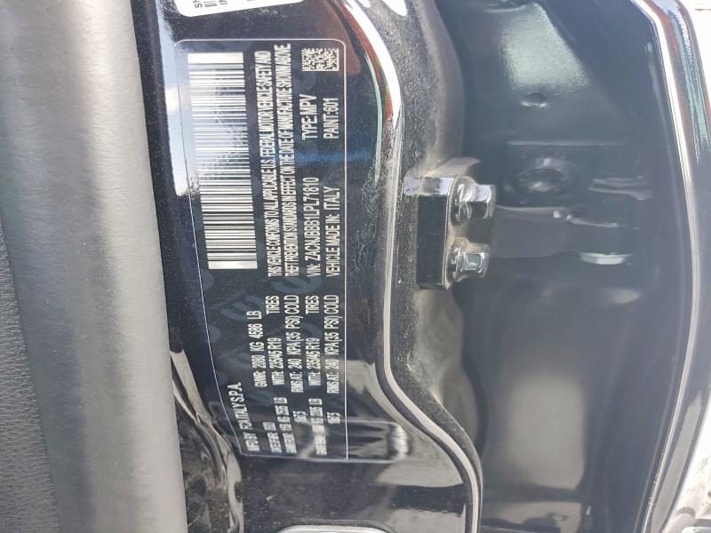 59796776 :رقم المزاد ، ZACNJBBB1LPL71810 vin ، 2020 Jeep Renegade مزاد بيع