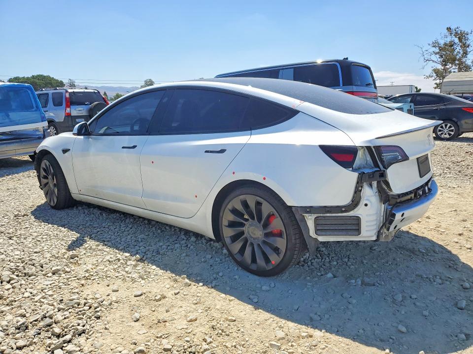 58469506 :رقم المزاد ، 5YJ3E1EC7NF356848 vin ، 2022 Tesla Model 3 مزاد بيع