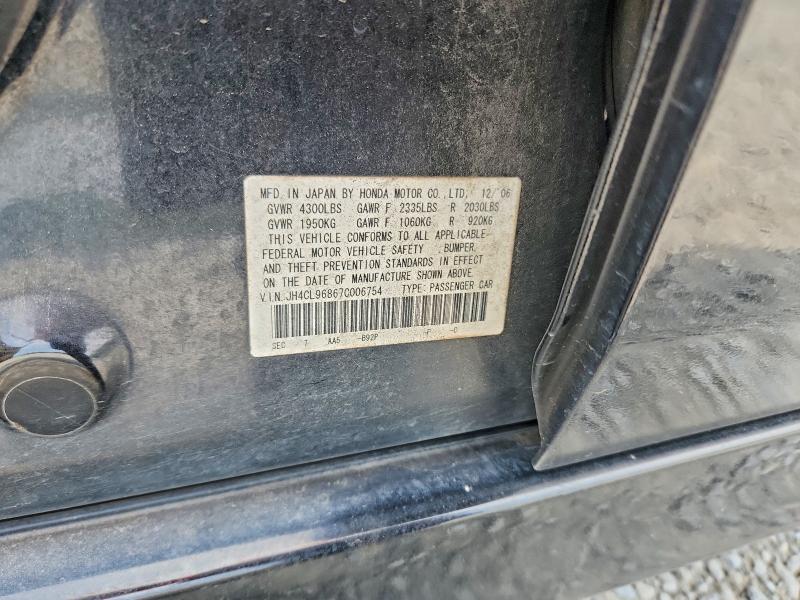 Продажа на аукционе авто 2007 Acura Tsx, vin: JH4CL96867C006754, номер лота: 62841536