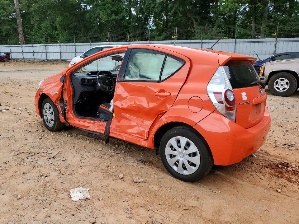 Продажа на аукционе авто 2012 Toyota Prius C, vin: JTDKDTB38C1028679, номер лота: 60743786