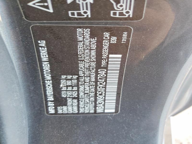 Продажа на аукционе авто 2015 Bmw 428, vin: WBA3N9C5XFK247840, номер лота: 59870026