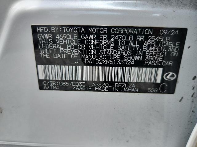 Продаж на аукціоні авто 2024 Lexus Is 300, vin: JTHDA1D2XR5133024, номер лоту: 59579766