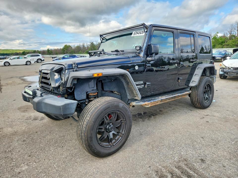 62643426 :رقم المزاد ، 1C4BJWDG8GL263880 vin ، 2016 Jeep Wrangler Unlimited مزاد بيع
