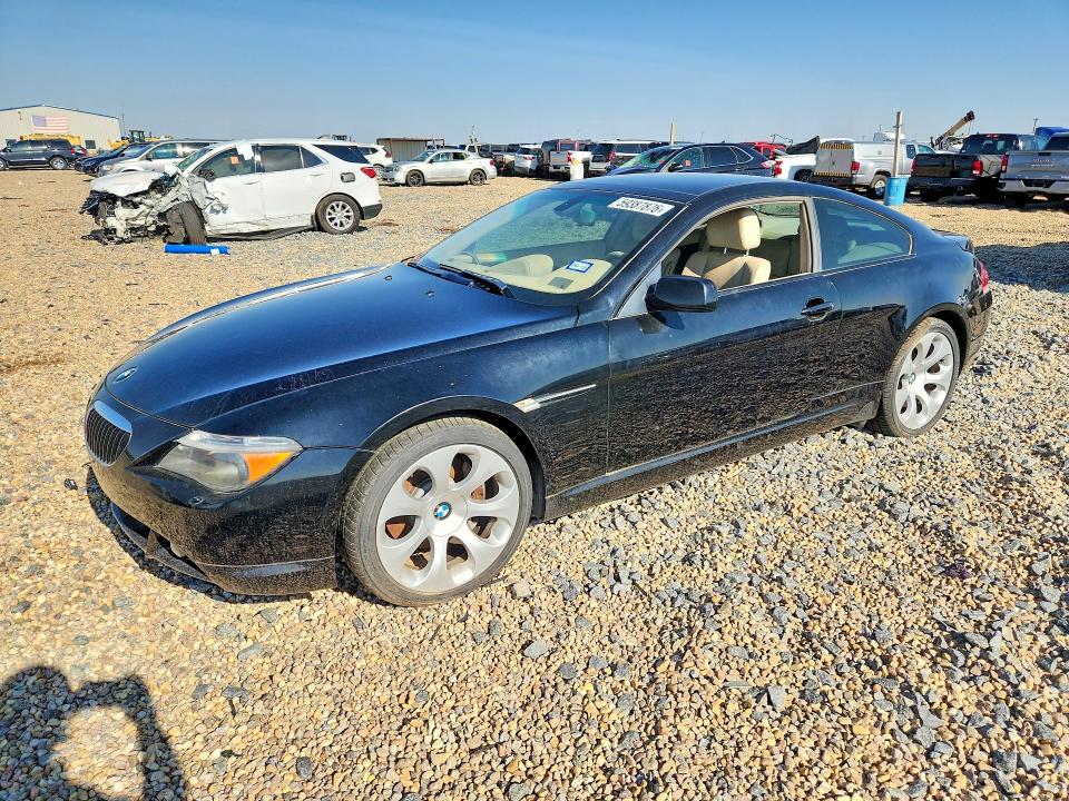 59387876 :رقم المزاد ، WBAEH73464B191193 vin ، 2004 Bmw 645 مزاد بيع