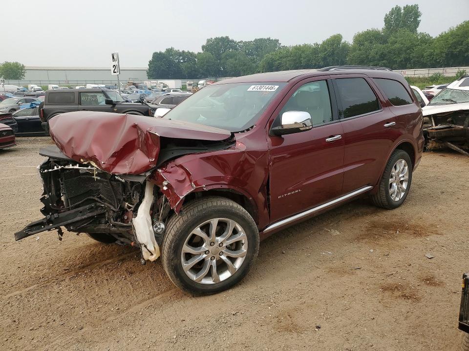 Auction sale of the 2017 Dodge Durango, vin: 1C4RDJEG5HC638813, lot number: 61301446