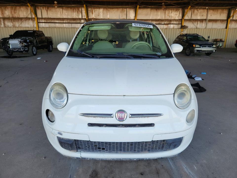 62428856 :رقم المزاد ، 3C3CFFAR3CT343649 vin ، 2012 Fiat 500 مزاد بيع
