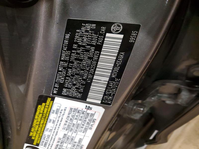 2005 Toyota Camry მანქანა იყიდება აუქციონზე, vin: 4T1BF30K25U618829, აუქციონის ნომერი: 61633456