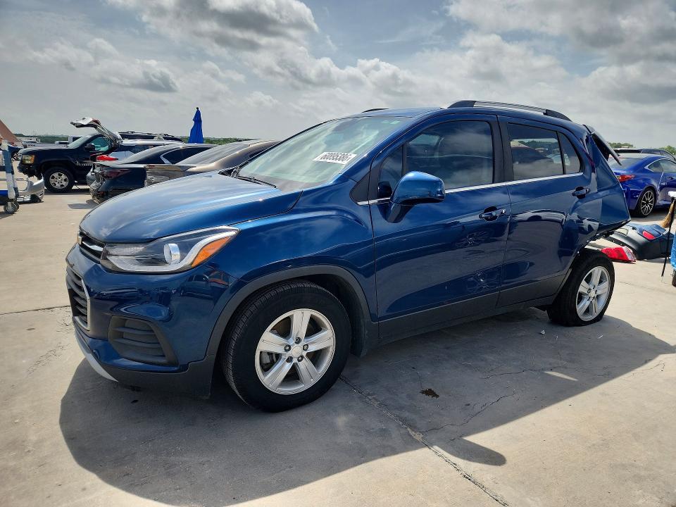 60895386 :رقم المزاد ، 3GNCJLSB9LL321561 vin ، 2020 Chevrolet Trax مزاد بيع