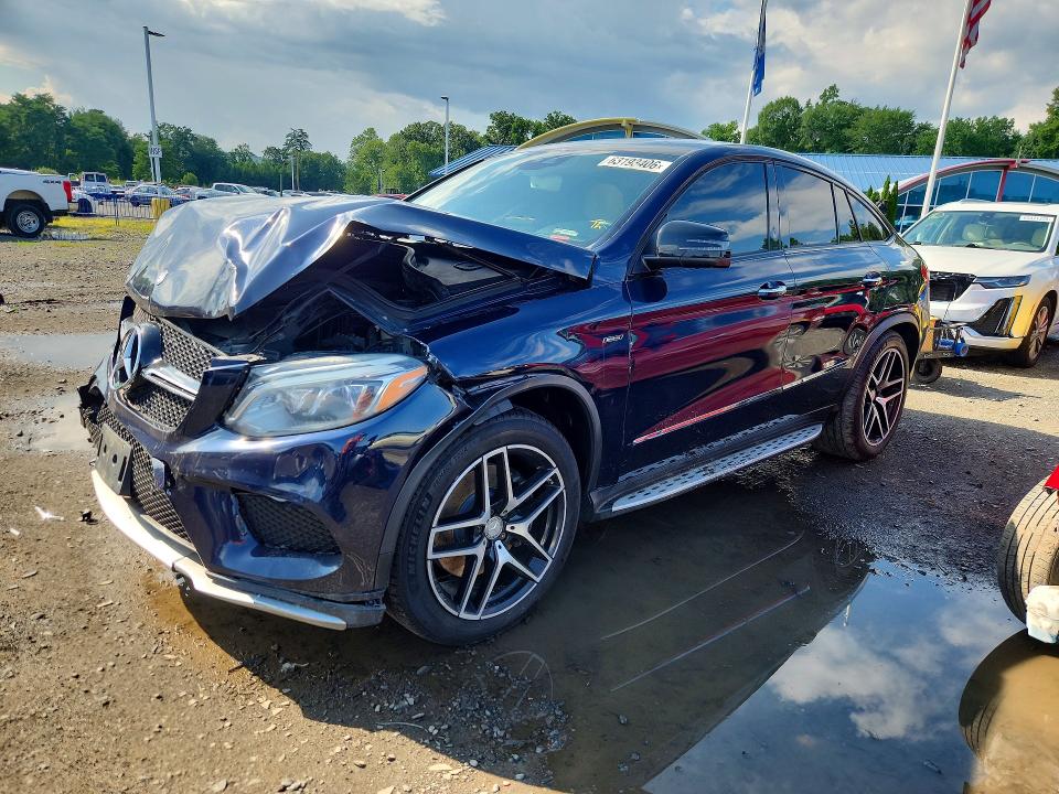 63193406 :رقم المزاد ، 4JGED6EB1GA011533 vin ، 2016 Mercedes-benz Gle Coupe مزاد بيع