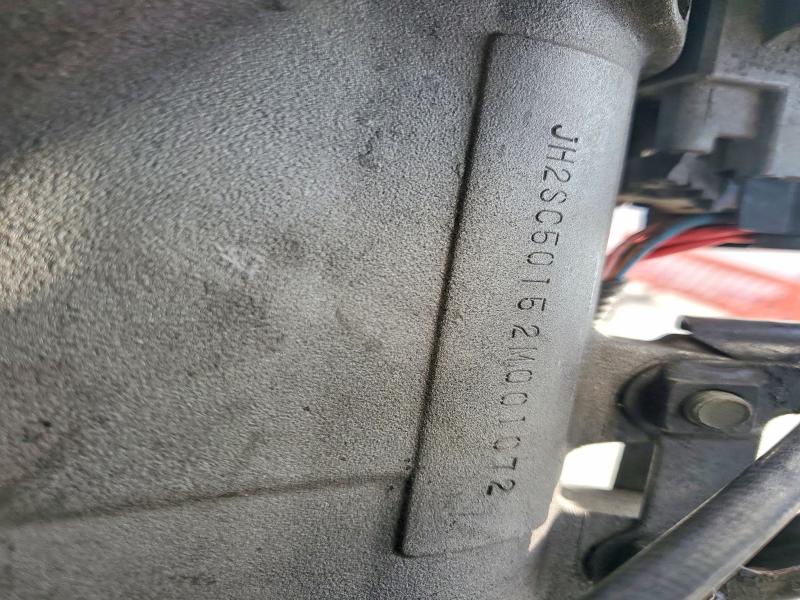 62433816 :رقم المزاد ، JH2SC50152M001072 vin ، 2002 Honda Cbr900 مزاد بيع