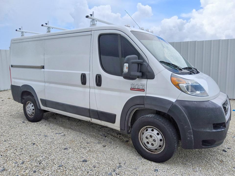 60984296 :رقم المزاد ، 3C6TRVAG2KE518656 vin ، 2019 Ram Promaster 1500 مزاد بيع