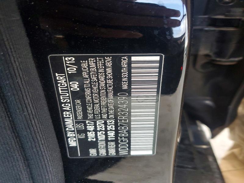 Aukcja sprzedaży 2014 Mercedes-benz C, vin: WDDGF8AB7ER324390, numer aukcji: 59966606