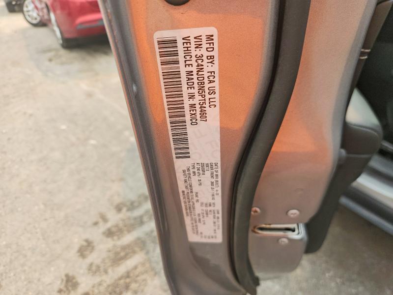 2023 Jeep Compass მანქანა იყიდება აუქციონზე, vin: 3C4NJDBN5PT544607, აუქციონის ნომერი: 59987266